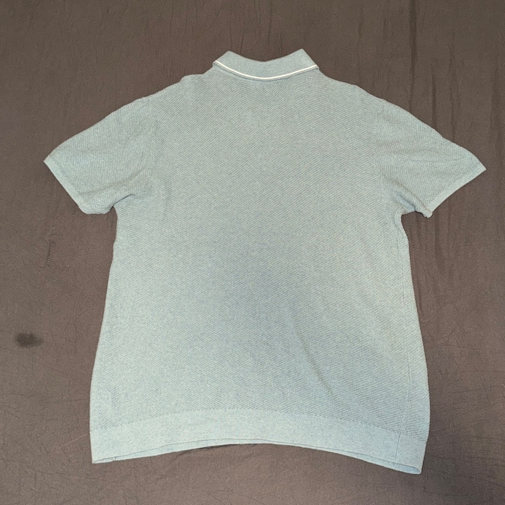 Marine Layer Greyson Sweater Polo - Picture 2 of 3